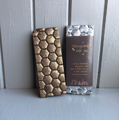 Milk honeycomb bar