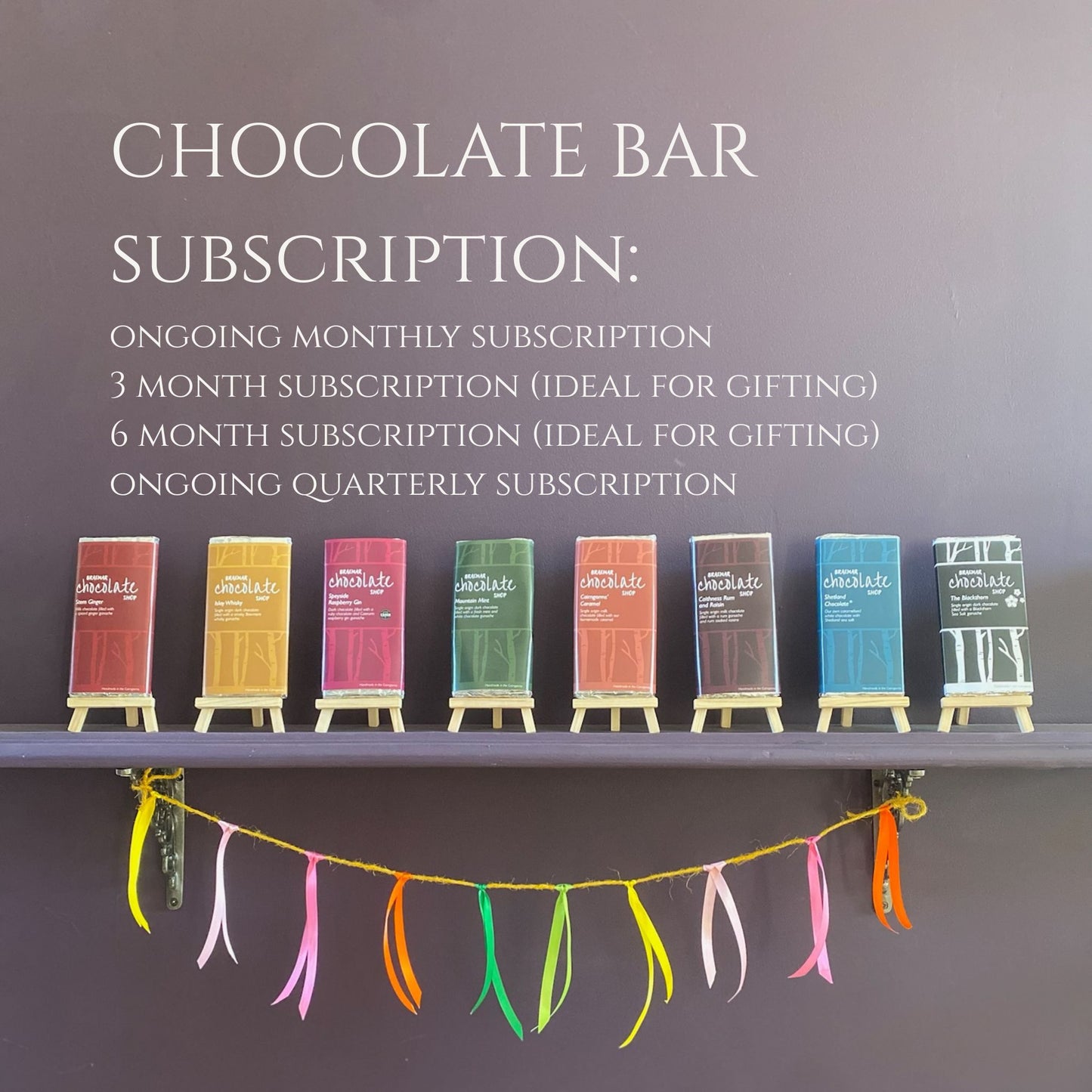 Chocolatier’s Choice Chocolate Bar Subscription