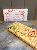 Cranberry caramel and white cocolate bar