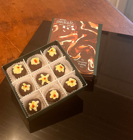 Xmas Pudding Truffles 9 Box